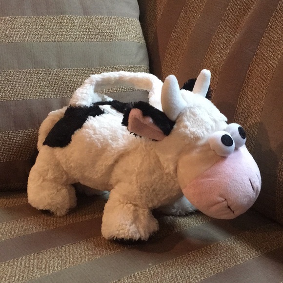 plush animal purse